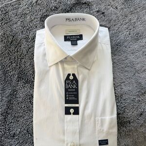 Jos. A. Bank Men's Classic White Dress Shirt